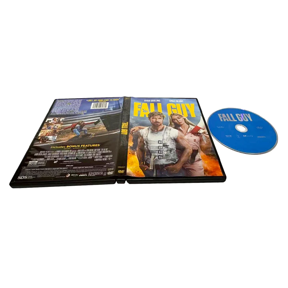 The Fall Guy 2024 Latest DVD Movies 1 disc Factory Wholesale TV Series Shopify eBay Hot Sell DVD Movies Brand New Free Shipping