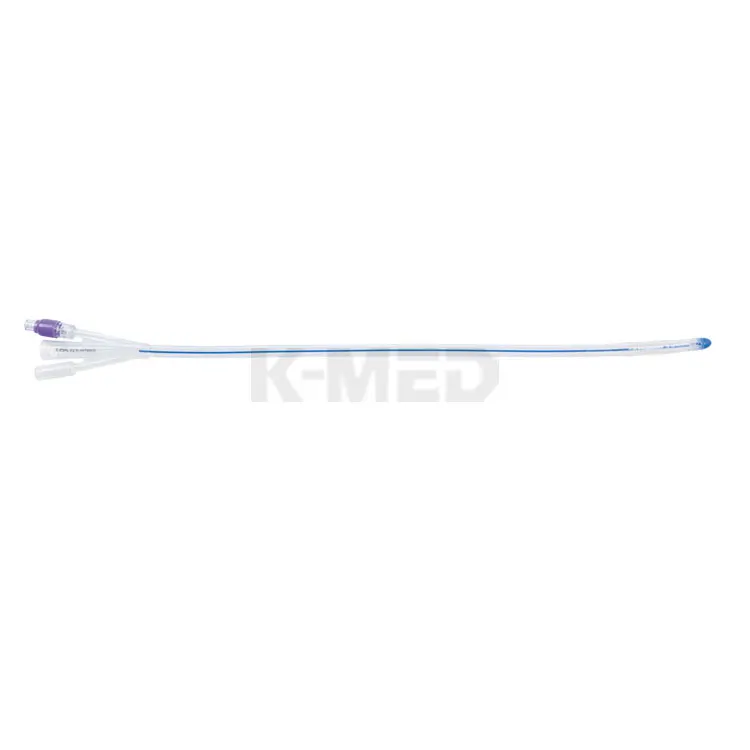 Factory price urinary catheter disposable 3 way foley catheter medical grade silicone foley catheter