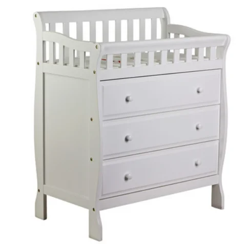 NO.3203 детский стол для пеленания в американском стиле стол комод и комод с 3 ящиками из массива сосны