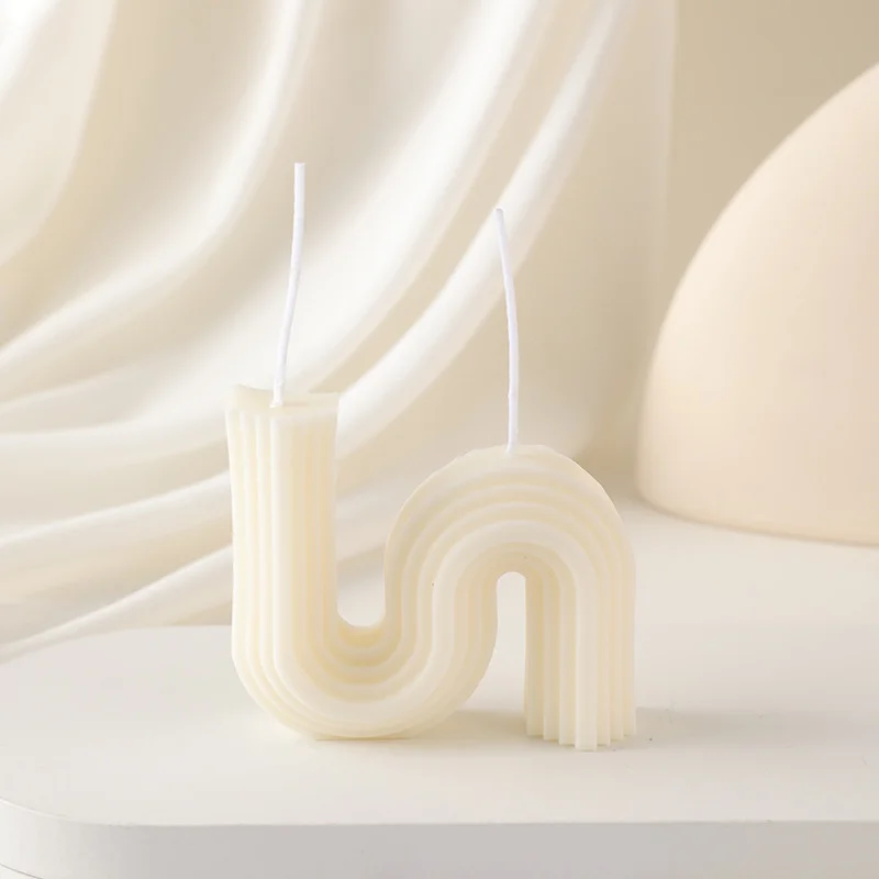 Wholesale Private Label Multi Scented Aromatherapy Wax S Shape Gift Scented Candles