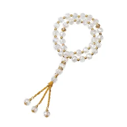 Wholesale Crystal Tasbeeh Muslim Tasbih Rosary Beads Religious Islamic Prayer Beads