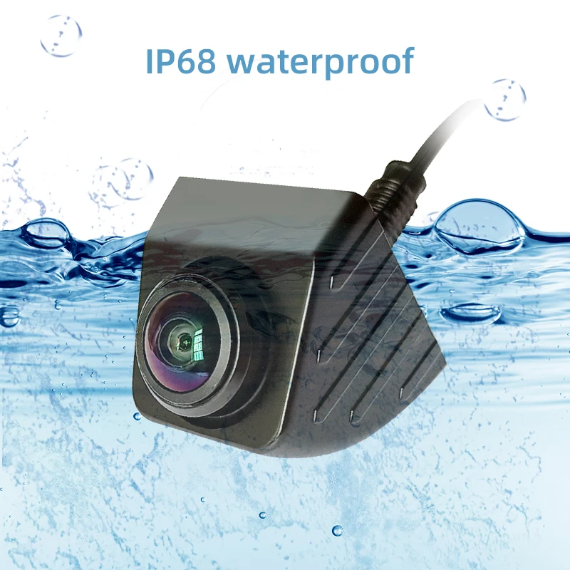 Hd adjustable korea car camera universal waterproof ip68 rear view car camera backup 720p ahd/cvbs 170 fish eye lens car camera