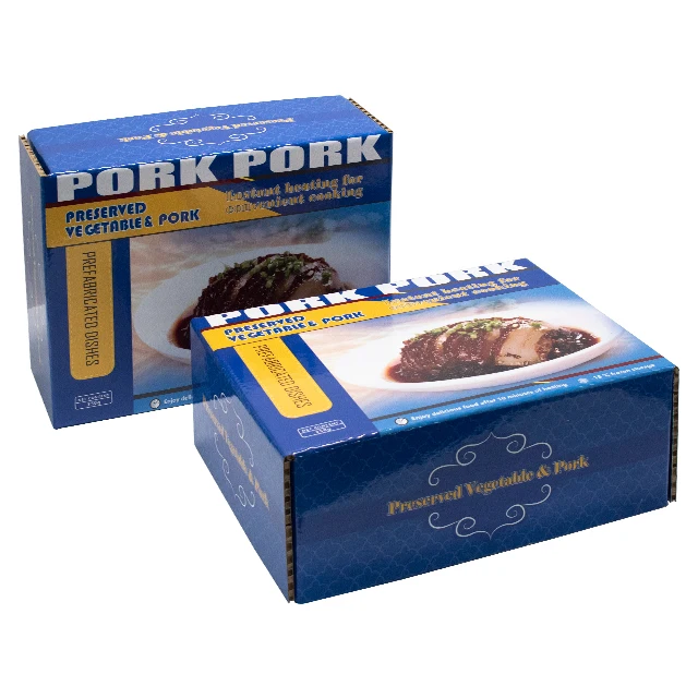 Insulated Shipping Packaging Biodegradable Frozen Food Packaging Paper Packaging Box Eco Friendly Aluminium Foil Cardboard