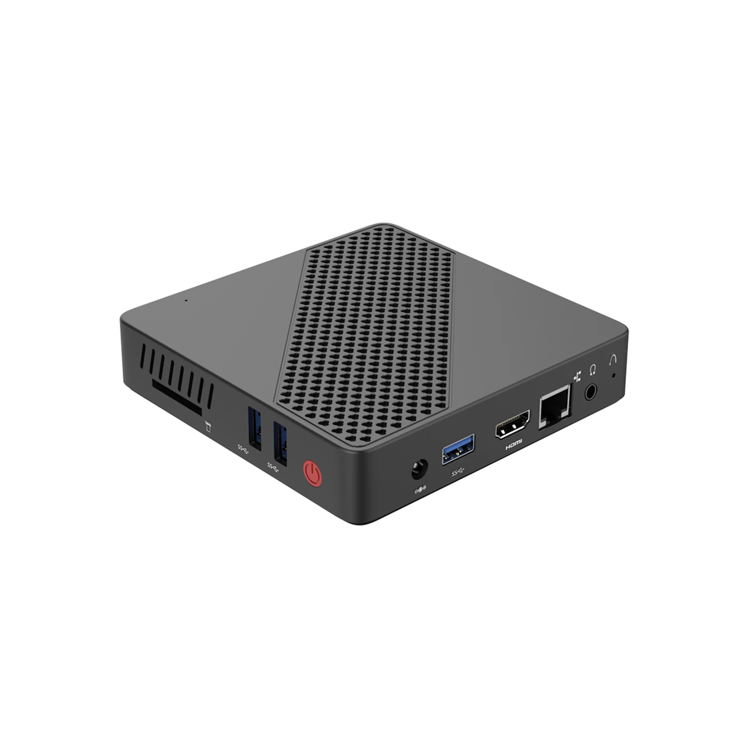 Мини-ПК MINISFORUM N40 Intel Celeron N4000 eMMC без вентилятора RTS SSD WOL RTC Пробуждение геймерский ПК мини 4K настольный