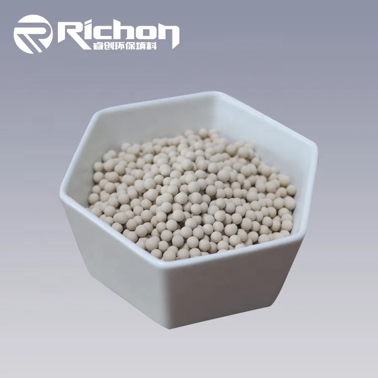 1.7-2.5mm Sphere Zeolite Molecular Sieve 5A  For Gas Purification