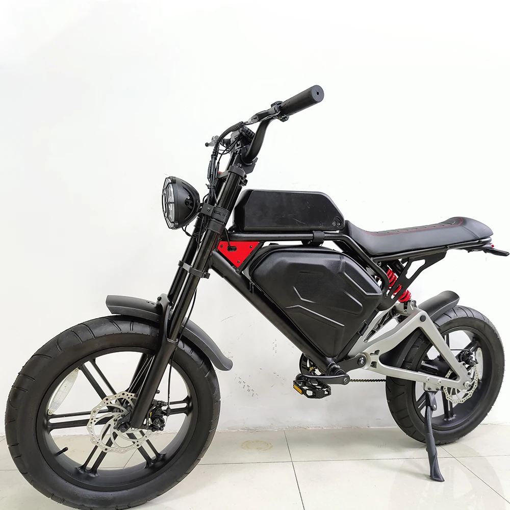 SMLRO F4 Vintage Style Fat Tire 48v NFC Lock Electric Bike 750w Ebike 15AH 20AH 30AH 40AH Lithium Battery Bicycle