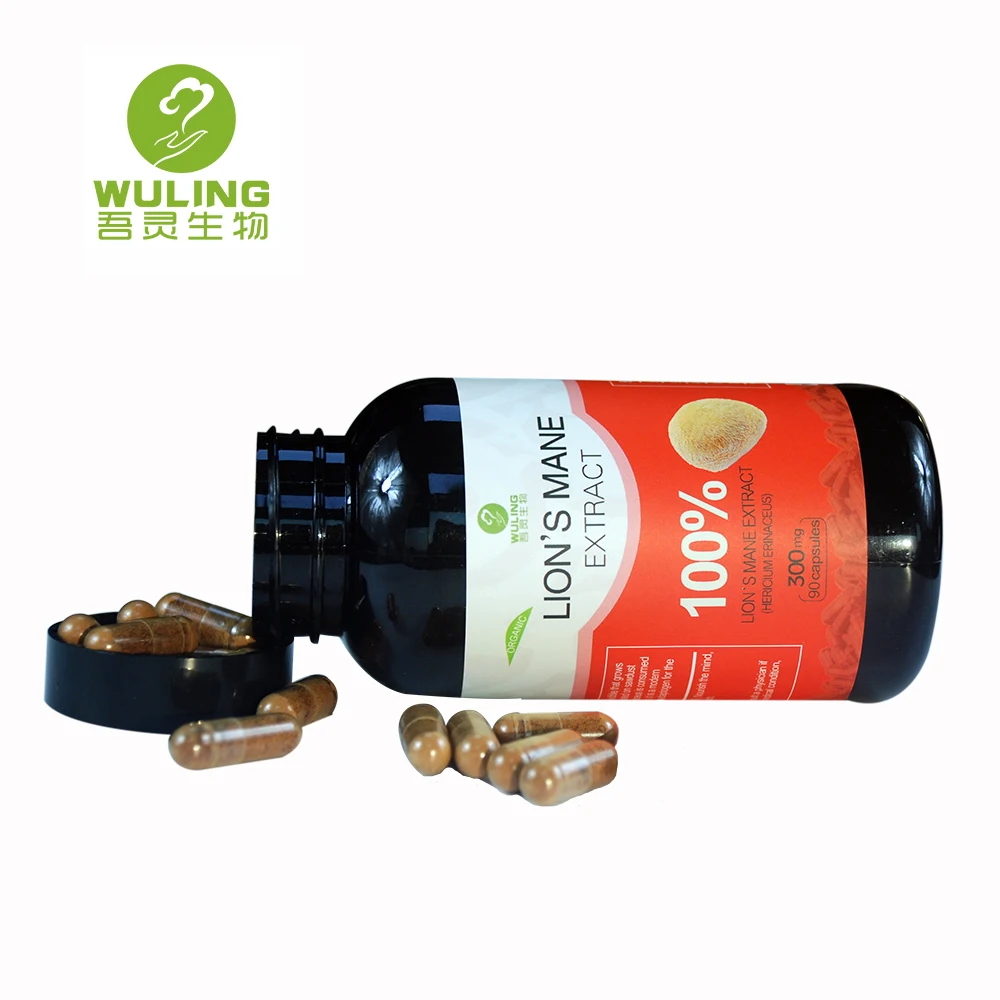 Lions Mane Mushroom Supplements Capsule Improve Memory Mushroon Capsules