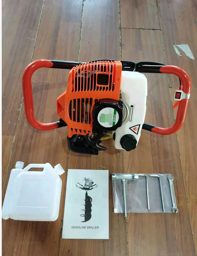 Skyagri Earth Auger Garden Tools Machine Post Hole Digger For Sale High quality CE 72cc ground deep post hole digger auger drill