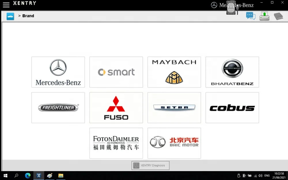 ALLSCANNER VXDIAG 2TB Hard Drive with Full Brands Software for VXDIAG MULTI TOOL