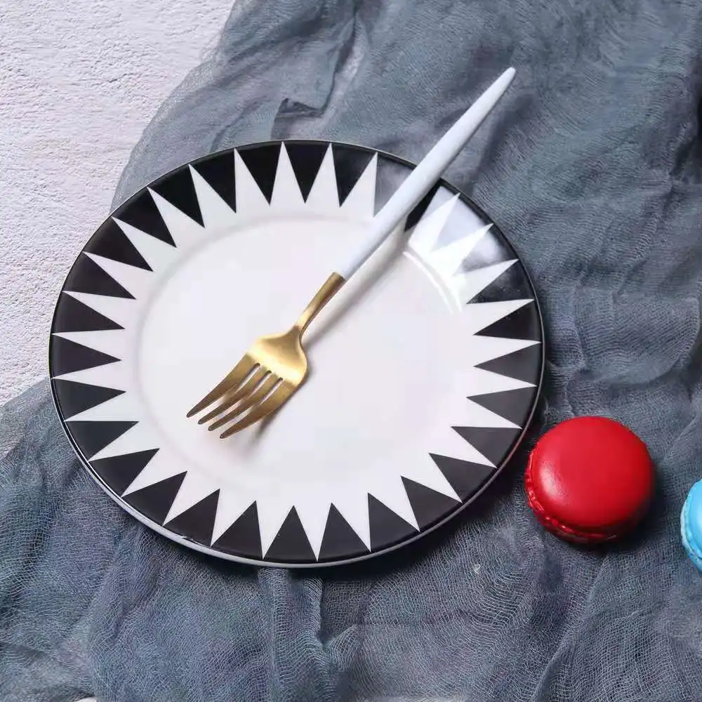 Ancient Mayan Egyptian cultural pattern plate gift commemorative ceramic plate low-price excellent Chinese ceramic plate