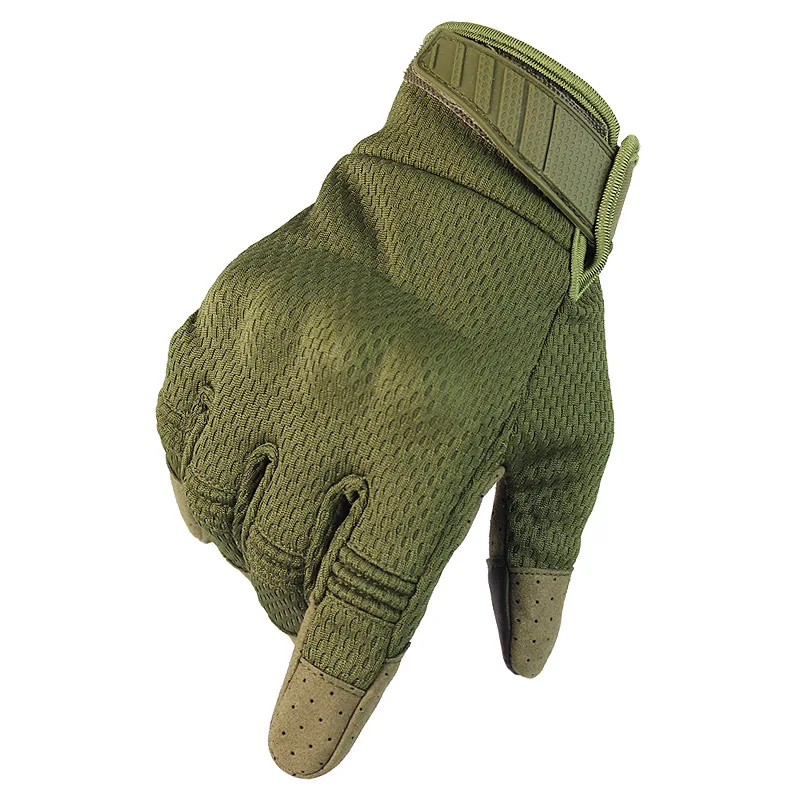 Army Military Combat Hunting Shooting Tactical Hard Knuckle Full Finger Gloves