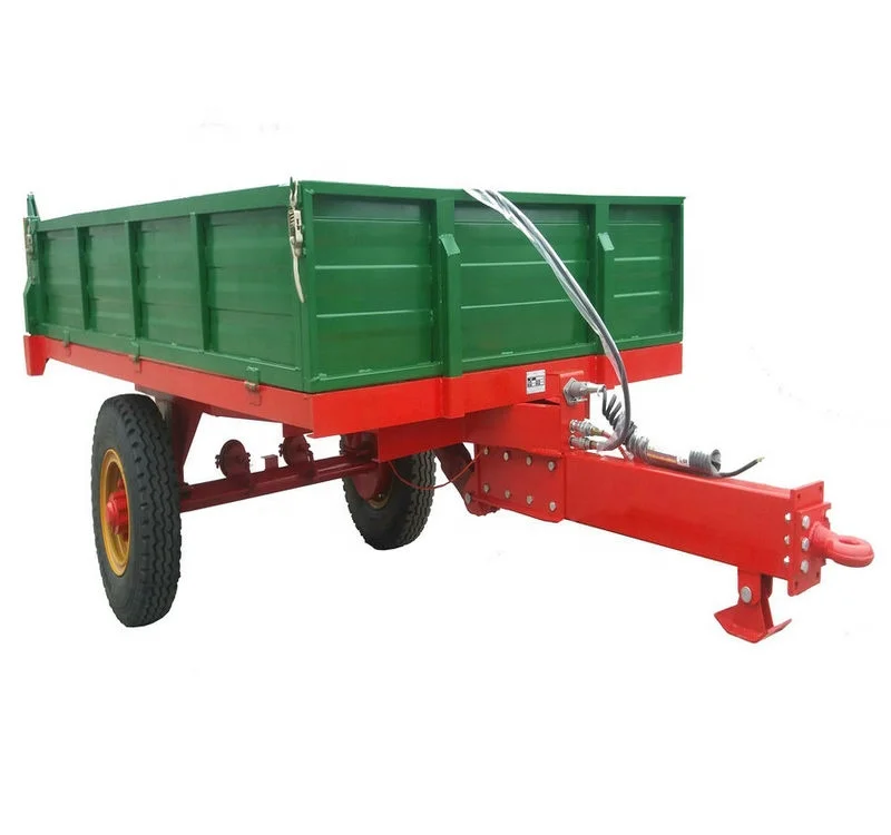 Factory produces 1.5 to 5 tons of agricultural dump trailers, single axle trailers