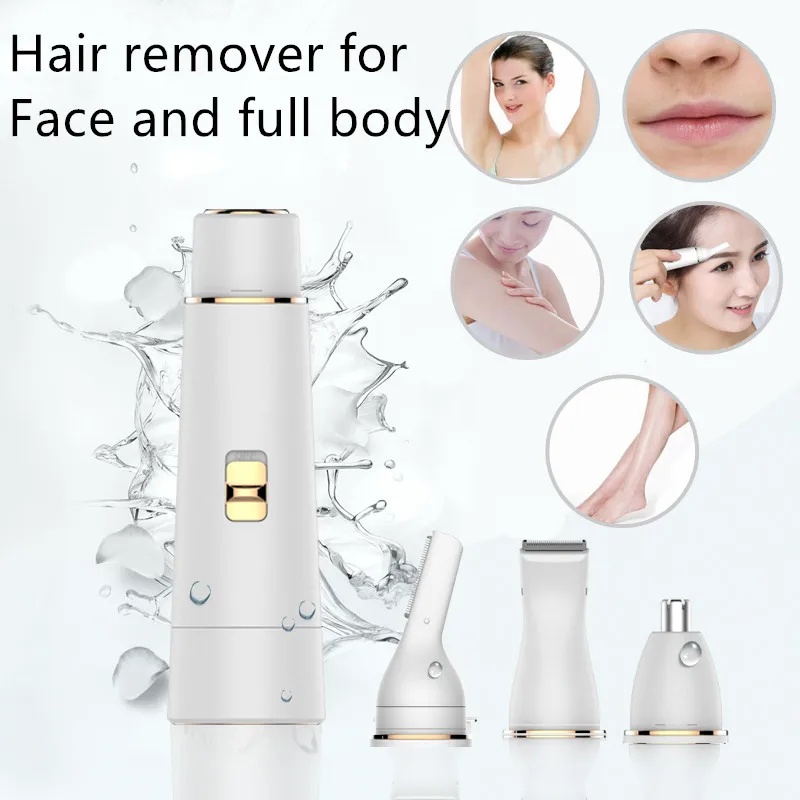 4 in 1rechargeable lady epilator for women