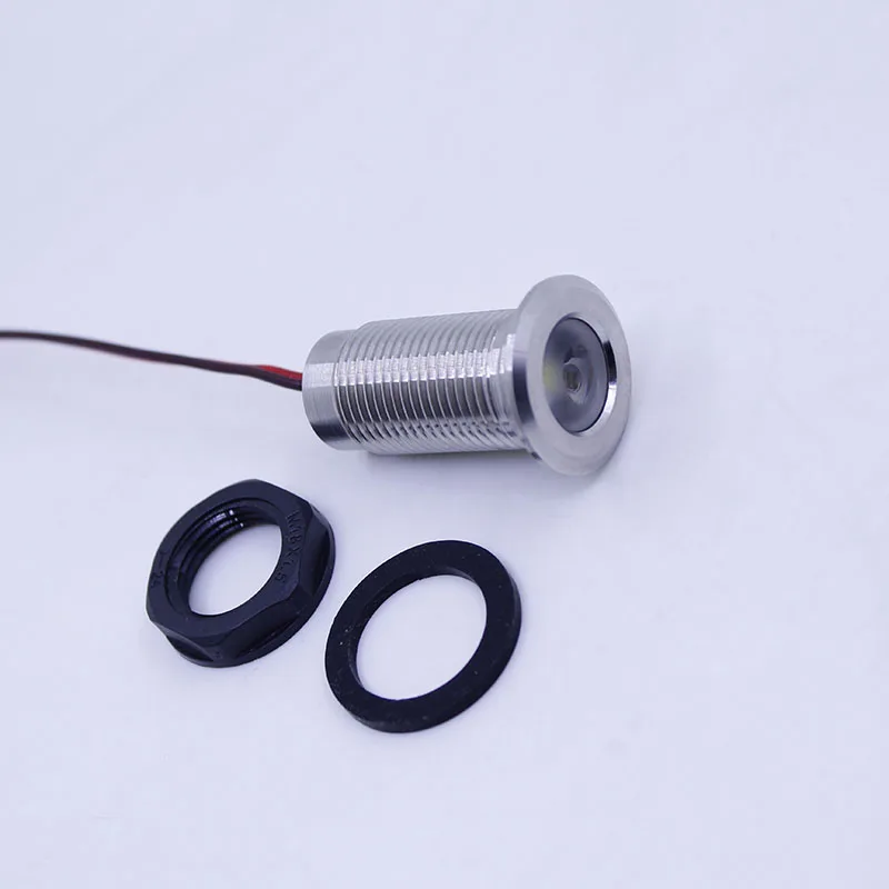 LED BaitWell Lighting Marine Accent Lights 12V RGB White Blue Round Cockpit Boat Courtesy Light