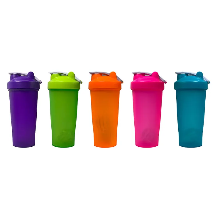 Perfect Custom Logo Plastic Shaker Workout Fitness Cup Gym Protein Shaker Cup with Ball