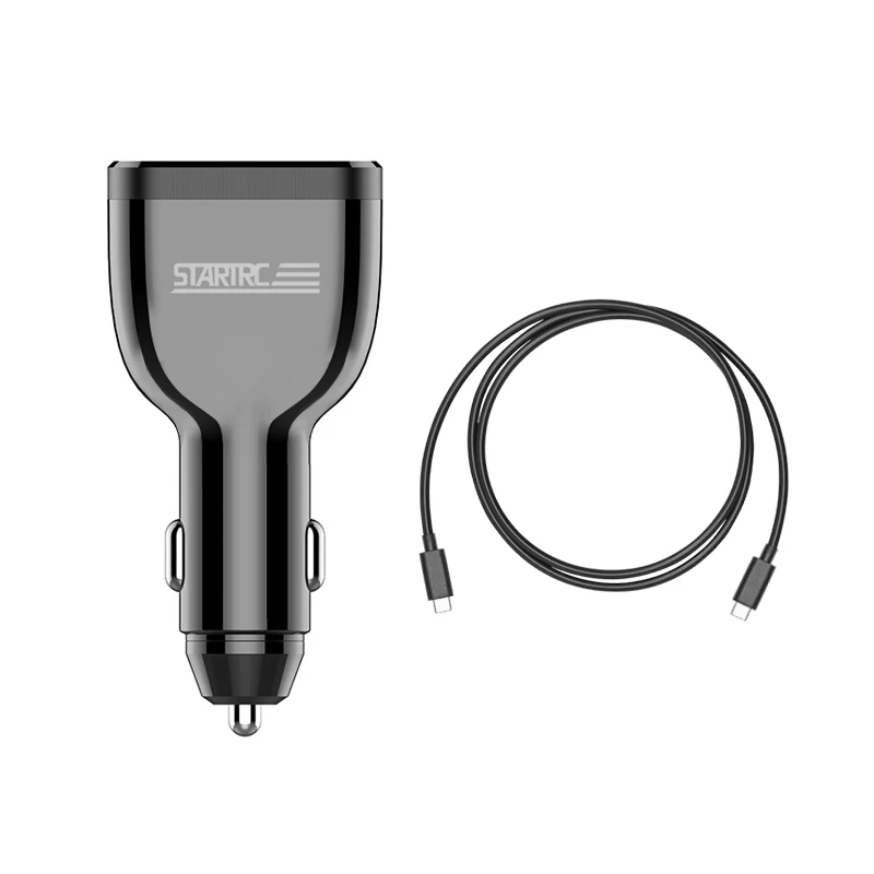 STARTRC Hot Selling New Car Charger  with QC 3.0 Fast Charging Kit Battery Quite Charger USB Port PD Charger for DJI MAVIC 3