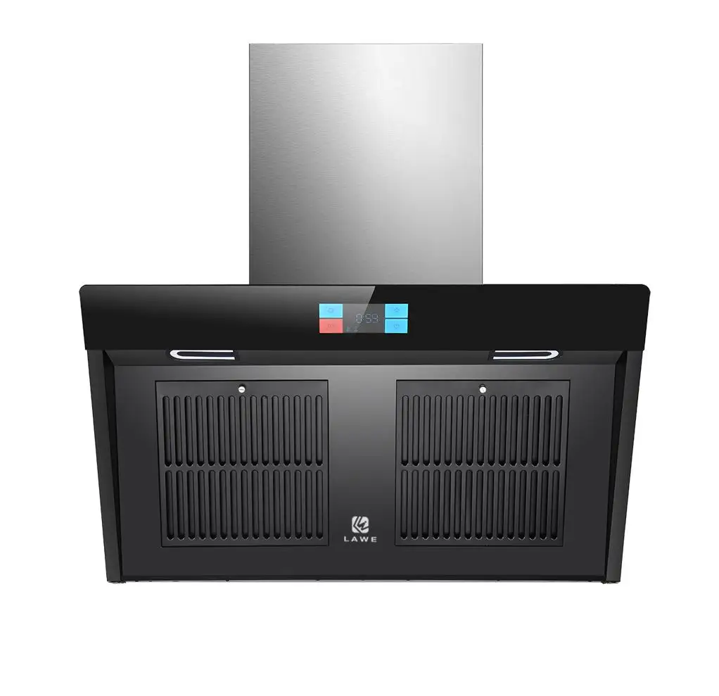 Wall Mounted Type Dining Room Cabinet Cooker Hood with LED Light and Sensor Touch Switch Chimney Hood