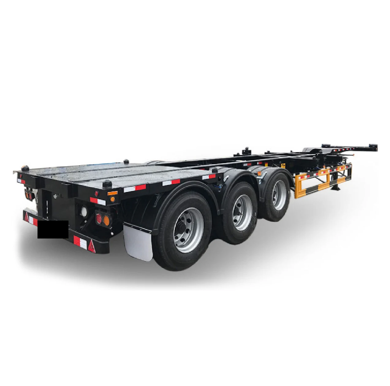 Hot sale 2 axle 3 axle 20/40ft container chassis shipping container trucks lowboy trailer chassis