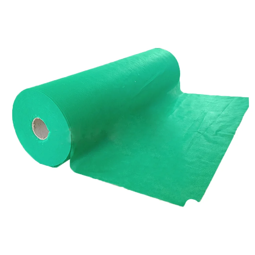 Factory Directly Wholesale Green Extra-Wide Polypropylene Non-Woven Fabric