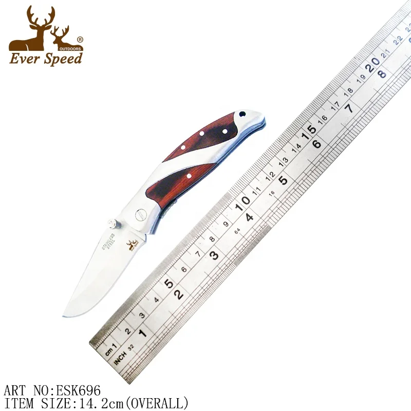 High quality camping lock rosewood handle tactical knife survival tool