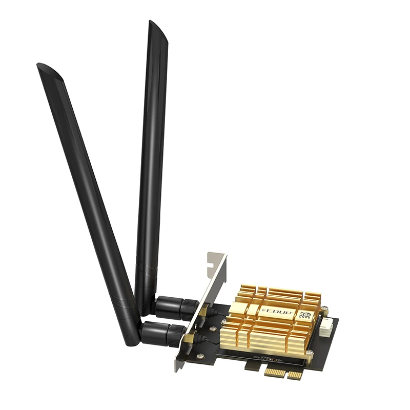Сетевая карта 5400 Мбит/с 2 4G/5G/6G 802.11AX WIFI 6E In-tel AX210NGW AX200 BT 5 беспроводной адаптер PCIE PCI Express AX210