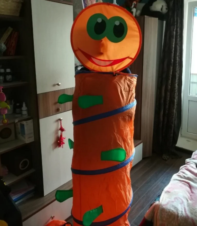 children crawling folding tunnel kids play tunnel tent