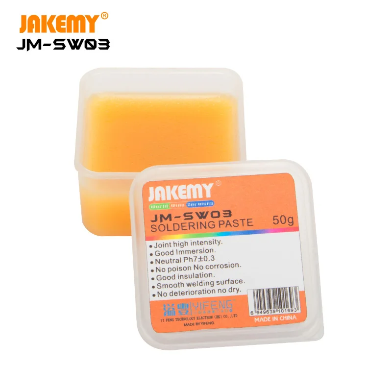  JAKEMY JM-SW03 паяльная паста Оловянная для ремонта электроники мобильного телефона