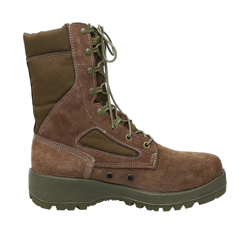 XINXING MB03 Coyote Brown Split Suede Leather PU Injection Rubber Outsole Outdoor Tactical Boots Leather Men