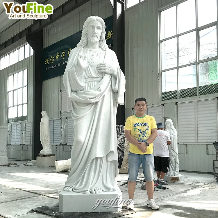 Garden Marble Risen Marble Jesus Christ Statue