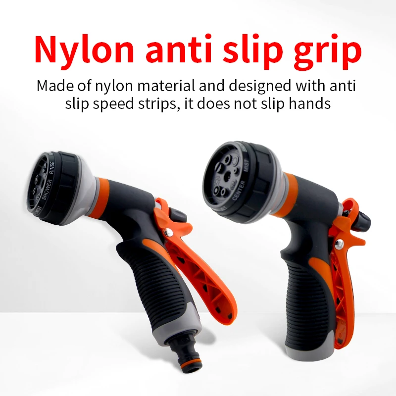 High-Pressure Multifunctional Water Gun Sprinkler for Household and Garden Watering Durable Nozzle Spray