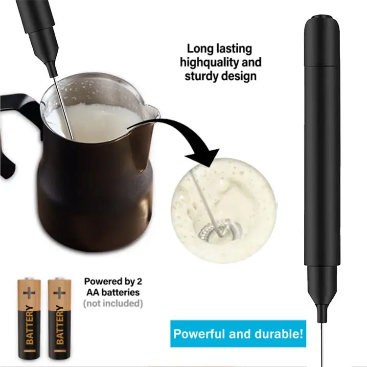 HIMA Portable Mini Coffee Blender Drink Mixer Electric Handheld Mixer Milk Frother Make Foam Hand Held Milk Frother