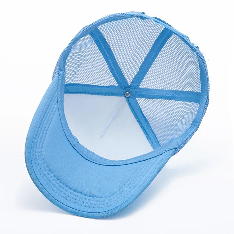 High Quality Wholesale Mesh Back Split Trucker Hat Custom  Baseball Cap
