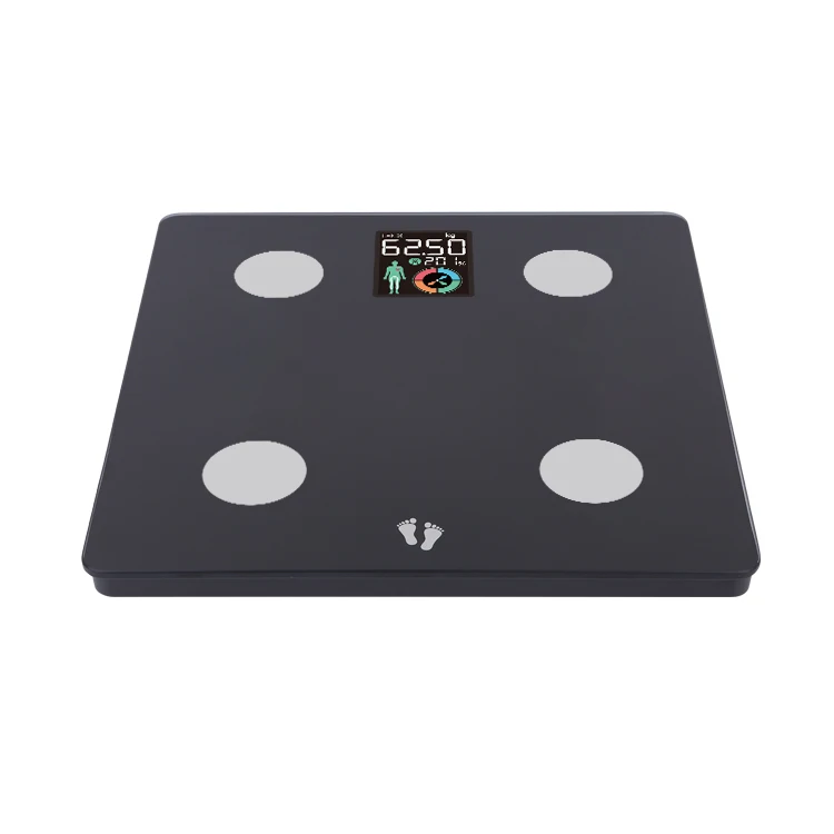 Hot Sale Bluetooth Weight Scale Battery 3x1.5 AAA Battery Bathroom Digital Smart Lcd Display Body Fat Weight Scale