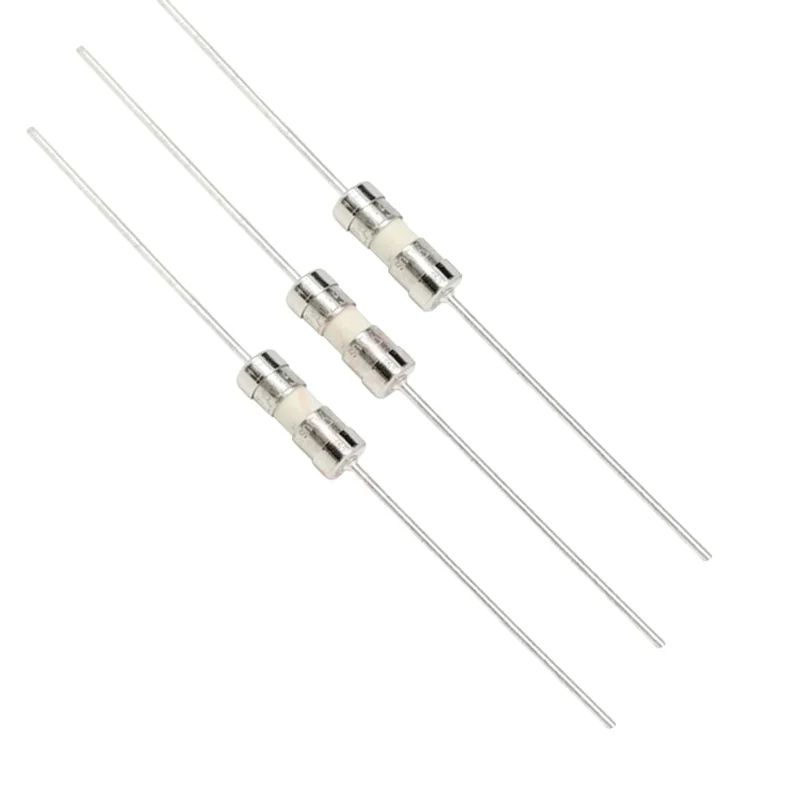 63FC 63FCP 100mA-40A Current protector Ceramic Tube High Break Fast-Acting Fuse for power socket plug circuit appliances