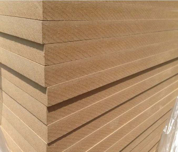 2750X1830mm/2800X2100mm/1220X2440mm 1mm-35mm laminated commercial furniture cheap MDF fiberboard