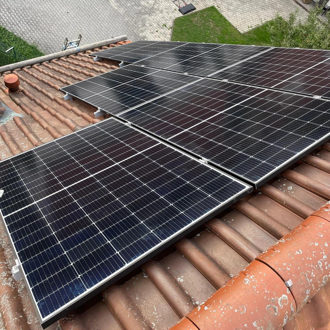 EU Stocked N Type Topcon Monocrystalline 550W 560W 580W Mono Solar Panel for Energy Storage System