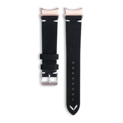 top grain suede genuine leather watch straps bracelet 20mm 22mm smart leather watch strap