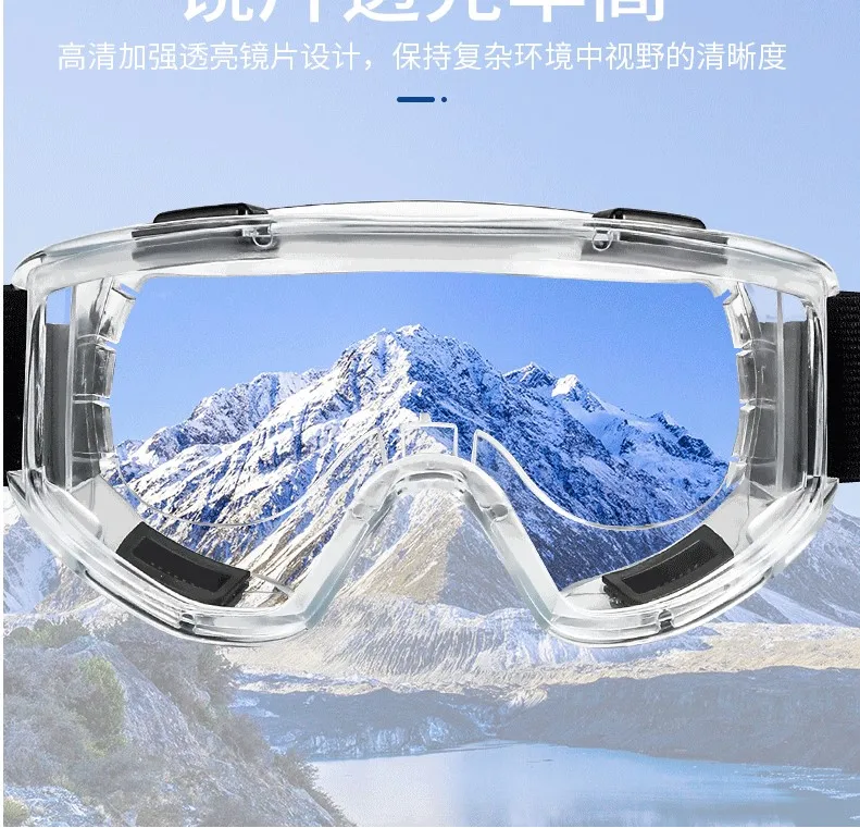 Antifog Safety Glasses Goggle Custom Logo Industrial Work Safety Glasses Eye Protection Goggle
