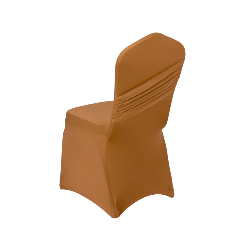New Arrival Chair Covers Comfortable Wrinkle Resistant Spandex Chair Hood Removable Stretch Dining Room Banquet Chair Covers
