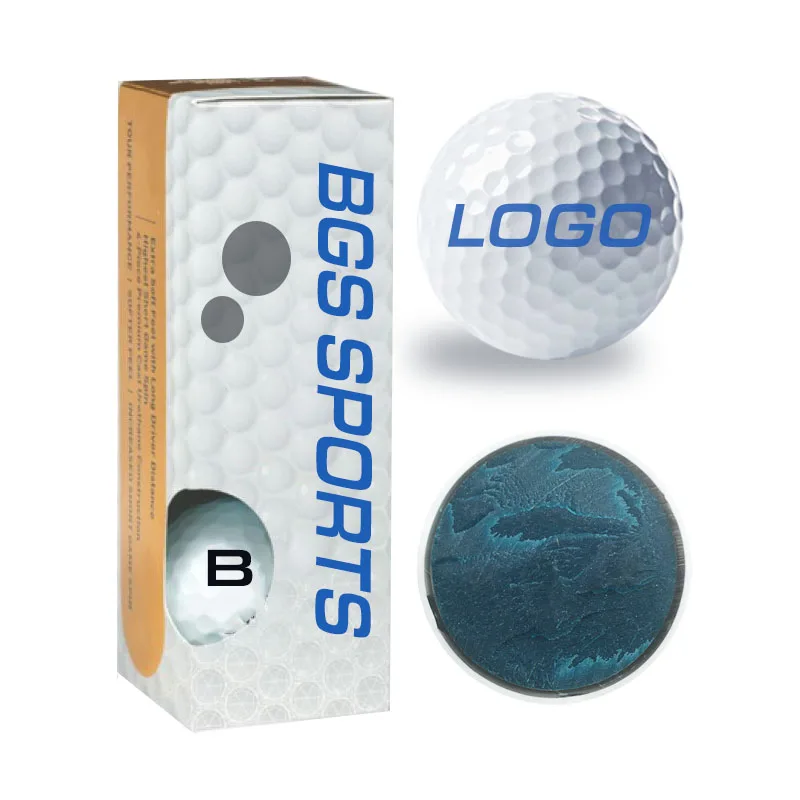 Top Ranking 2 3 4 Layers USGA Standard Soft Urethane Custom Golf Balls Tournament Custom Logo Premium Golf Ball Urethane