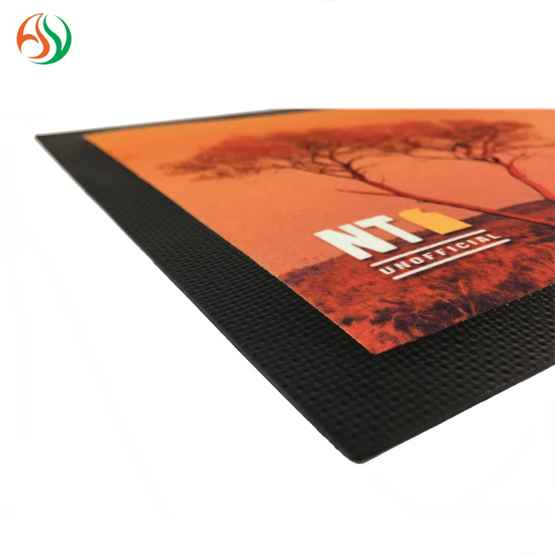 Rubber Bar Runner Personalised Eco-friendly Custom Top Spill Bar Mat 45 x 30 For Bar Counter