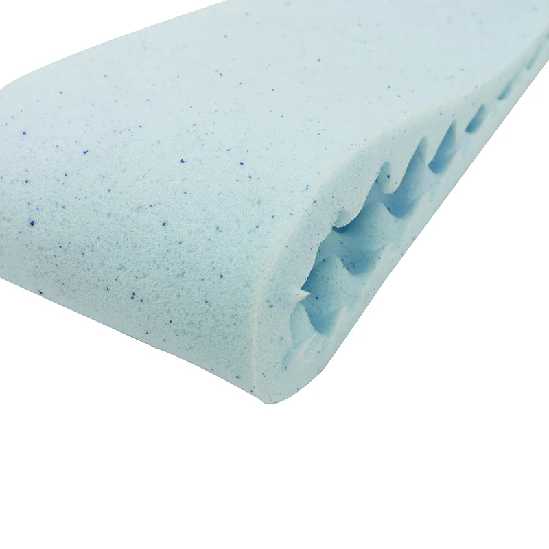 Cool Gel High Resilience Foam Anion Gel Memory Foam Sheet Block For Mattress CA117