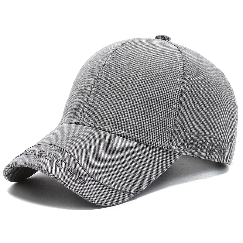 Vintage Plain Summer Baseball Cap Male Outdoor Sun Truck Hat Gorras Embroidery Custom Men Mesh Sports Caps