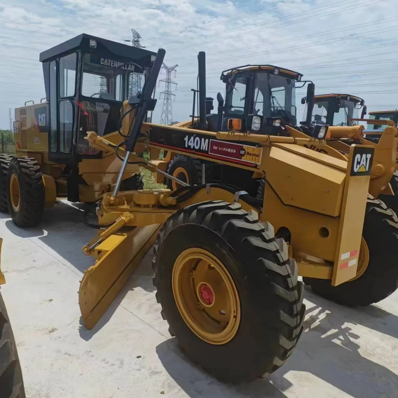 Used Japan imported Caterpillar 140M cat 140m motor grader with good quality and low price for sale