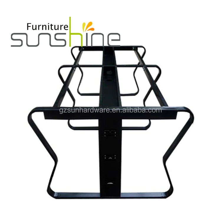Original Manufacture Sales Office Table Frame Cast Iron Table Legs Frame Steel Base
