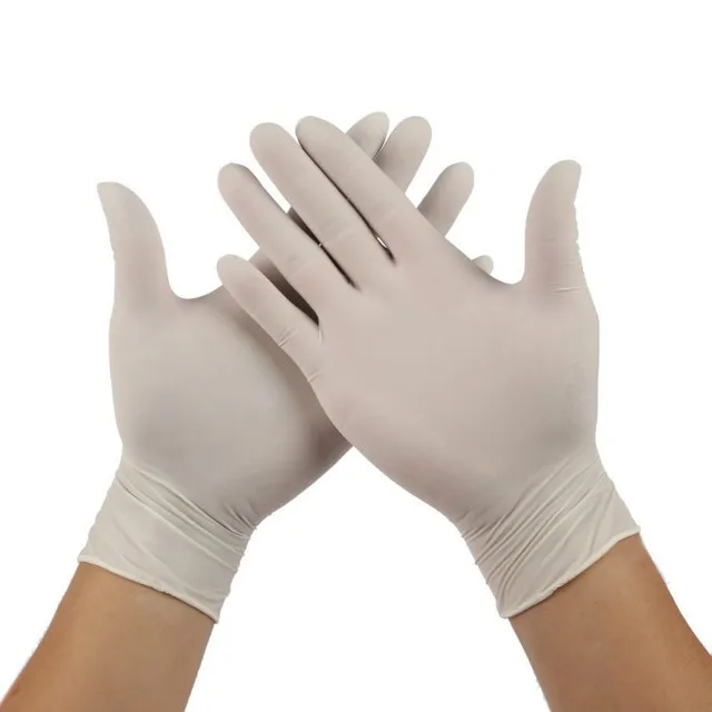 wholesale High Quality China manufacturer making machine household coated powder-free food grade dust-free gloves latex glove
