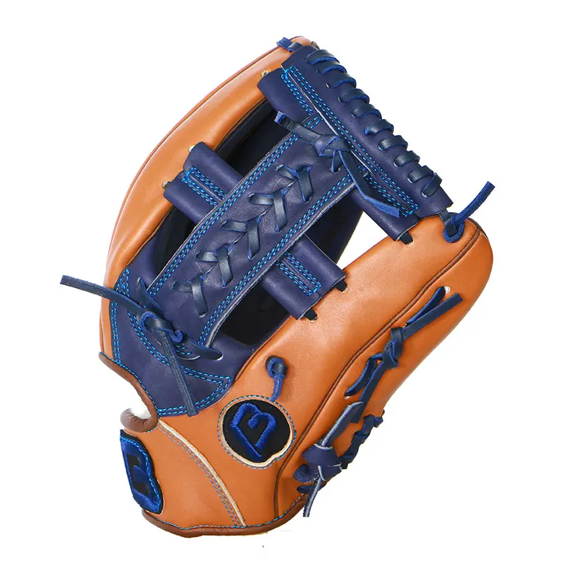 1MOQ Baseball Fielding Gloves Custom Logo Glove Softball Japan Kip Leather Baseball Glove