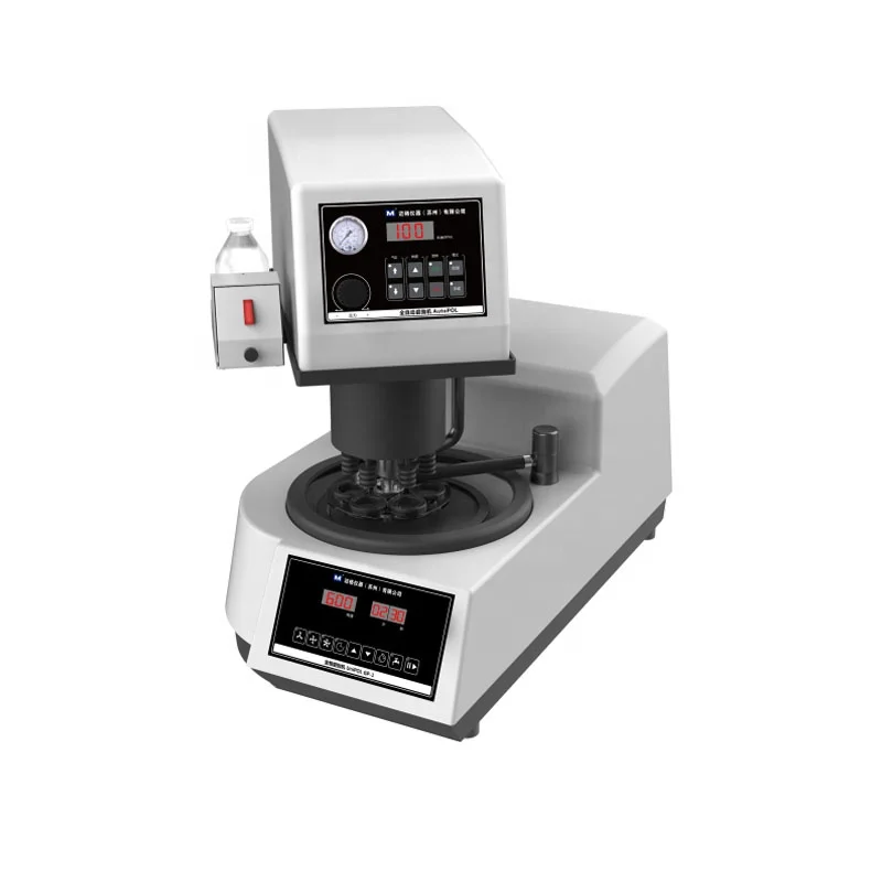 Пневматическая лабораторная металлошлифовальная и фальцевальная машина, металлографическая шлифовальная и полировальная машина