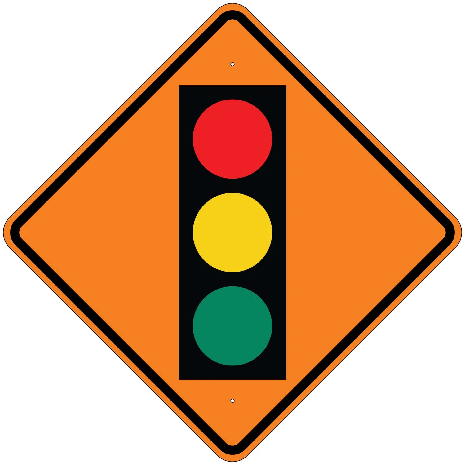 Traffic signal lights/front traffic lights reflect traffic signs, road signs, safety signs, customized aluminum warning signs