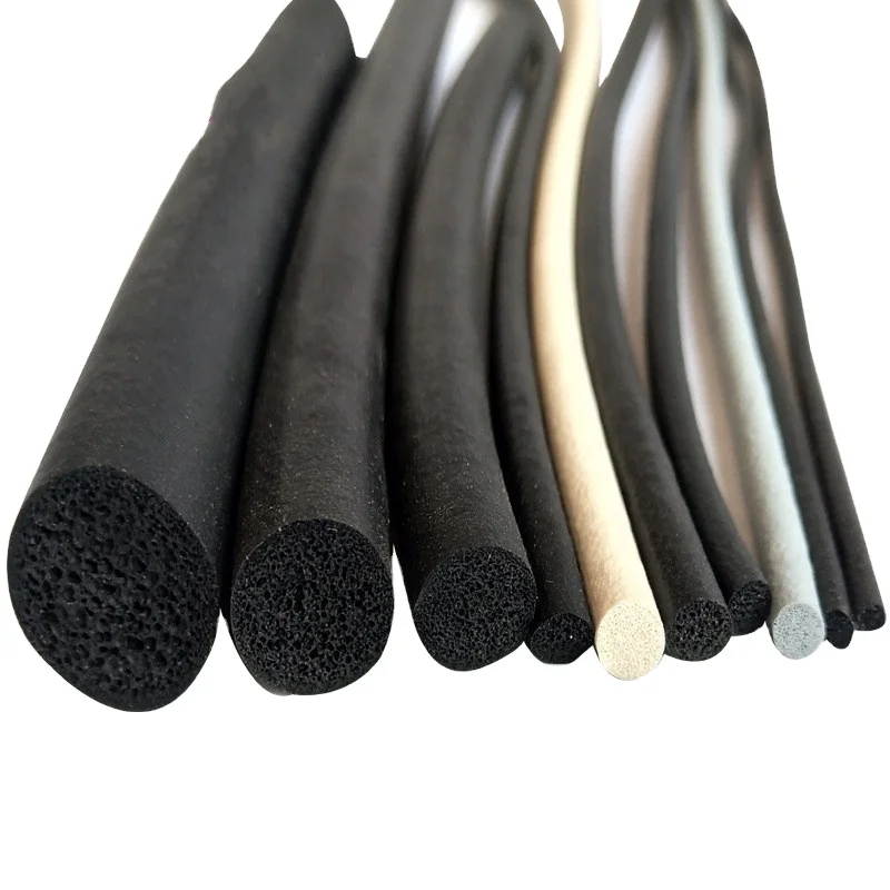 Самоклеящаяся уплотнительная лента из этиленвинилацетата D-образной формы, резиновая уплотнительная лента